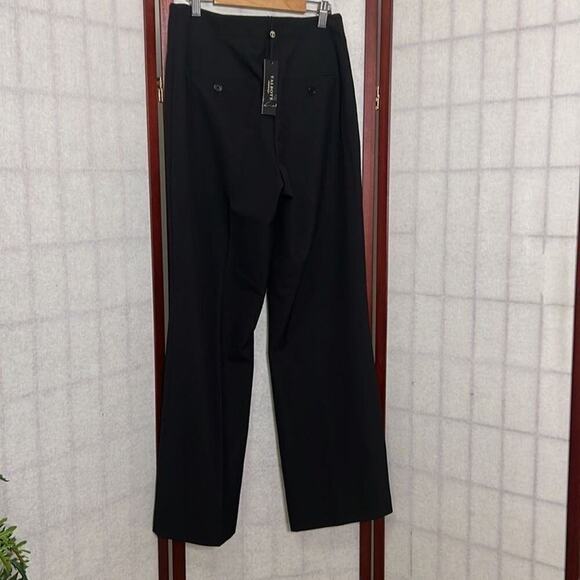 TALBOTS PETITES NWT BLACK CAREER PANTS‎ 8P - Picture 2 of 6